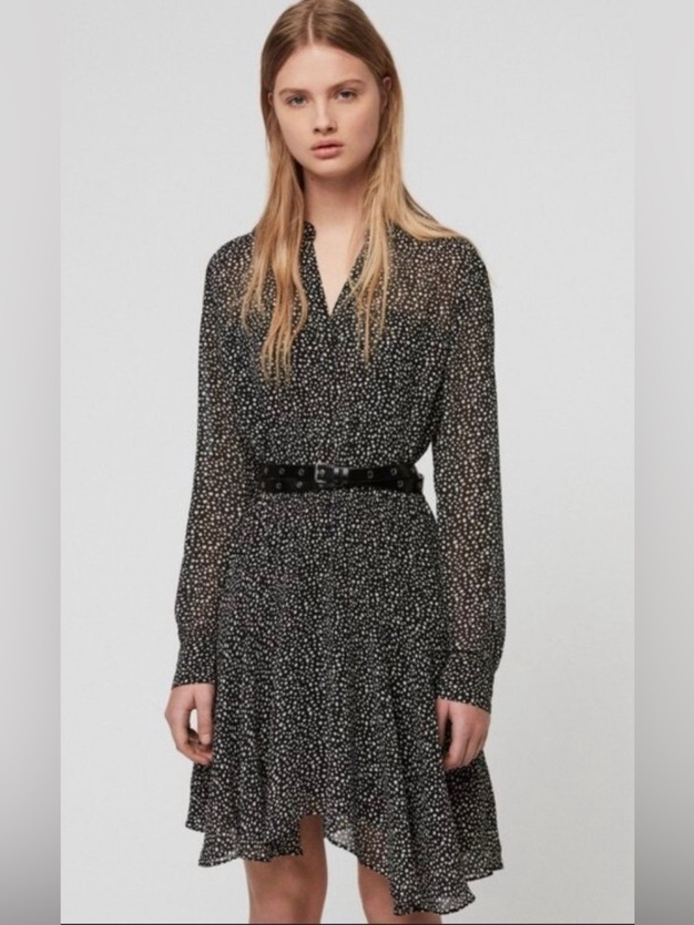 All Saints Martina Splash Dress